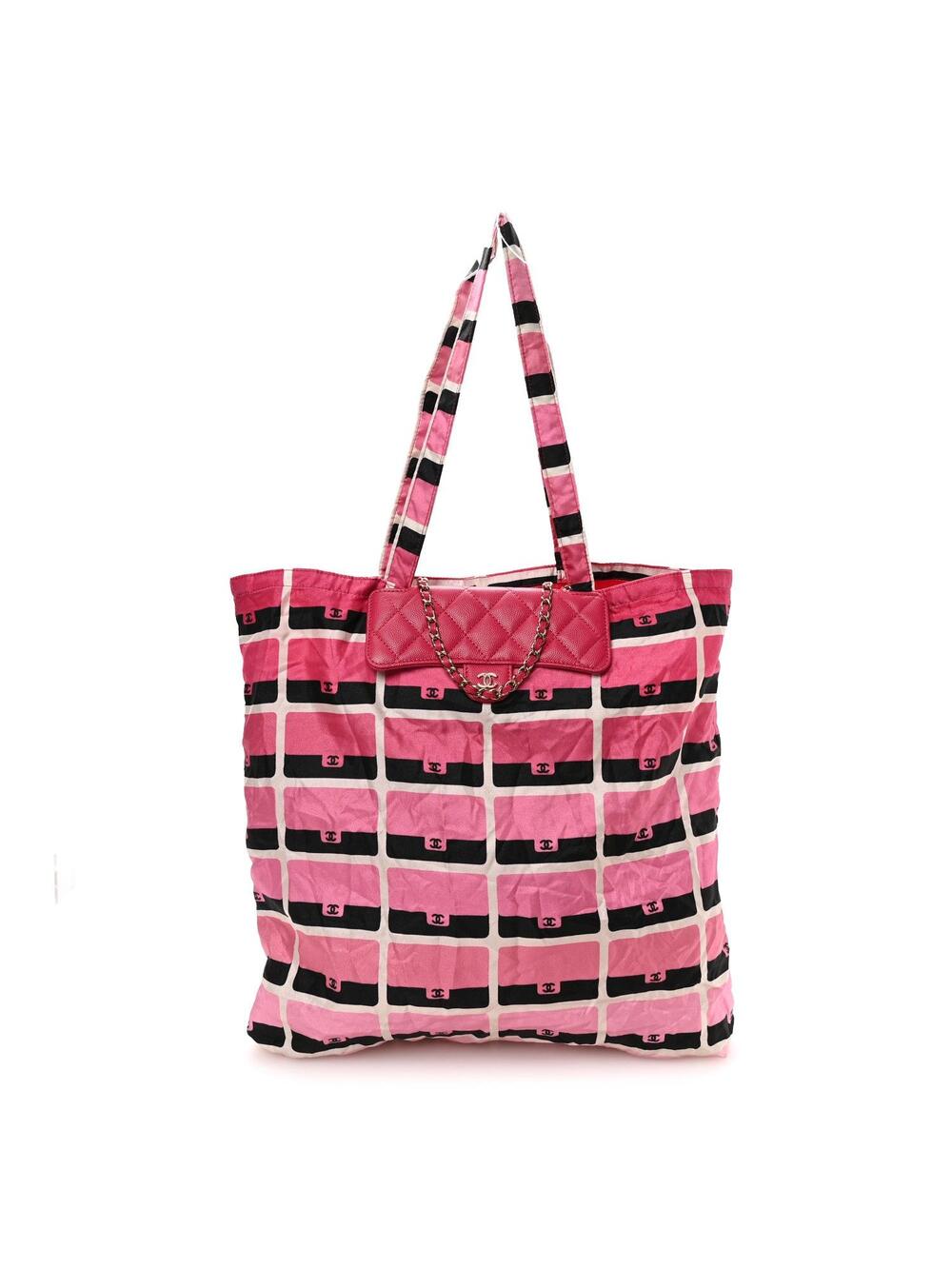 Chanel Caviar Fabric Quilted Foldable #352645C16B
